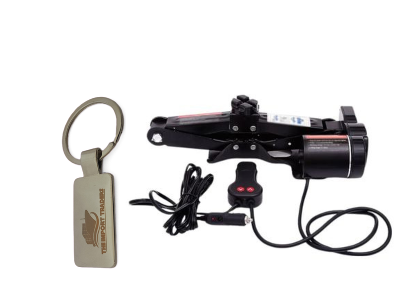 12V 2 Ton Electric Quick Car Jack With TIT Keychain