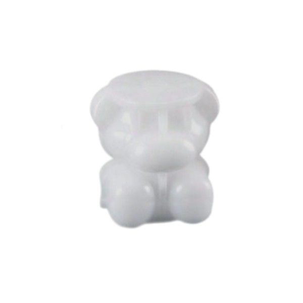 75 ml - Silicone Bear Shaped Ice Mold - White