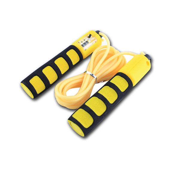 Digital Skipping Jump Rope with Counter Timer - Yellow