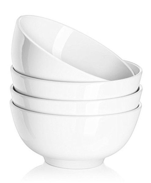SAER Dinnerware 4 Piece 15 cm White Bowl Set