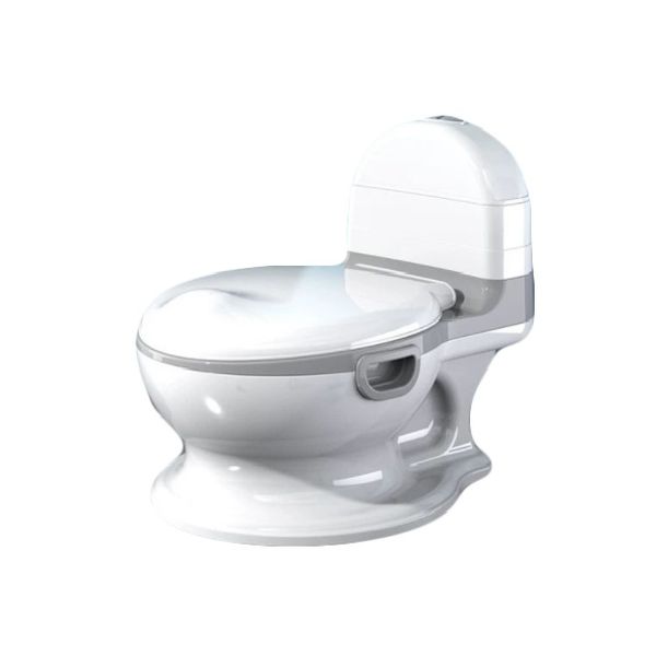 Baby Toddler Potty Trainer Toilet Bowl Seat - Grey