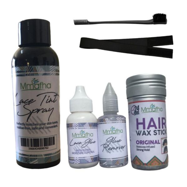 Lqce Tint,Wax Stick,Lace Glue. Glue Remover,elastic band.edge Control Brush