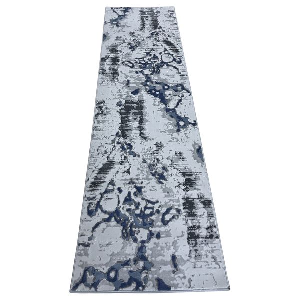 Modern Machine Made Runner Rug - 300 x 80 cm