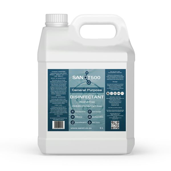 SANOT500 General Perpose Disinfectanat 5L