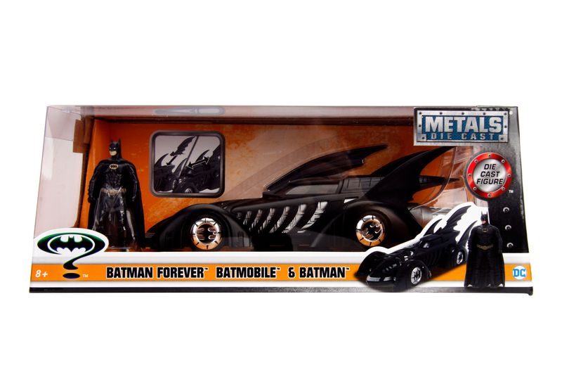 Jada Batmobile 1995 Batman Forever Batmobile 1:24 with figure
