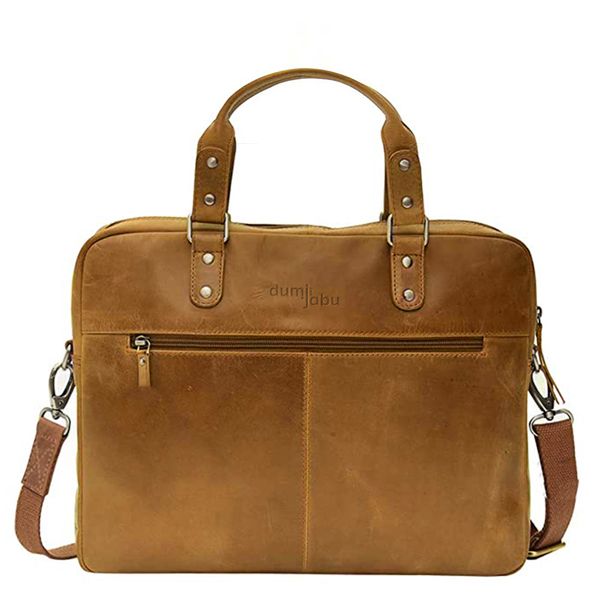 Genuine Leather Laptop Bag 15 - 17