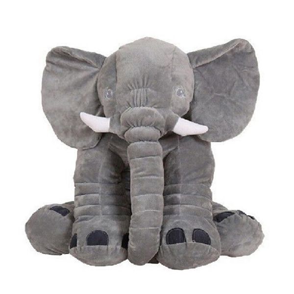 Plush Elephant Pillow