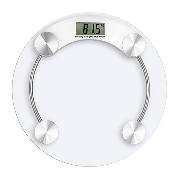 Personal Bathroom Weight Scale Glass