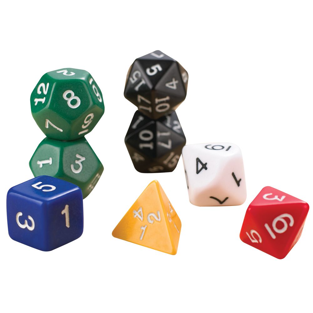 EDX Education Polyhedra Dice Set 6 Dice Shop Today. Get it Tomorrow