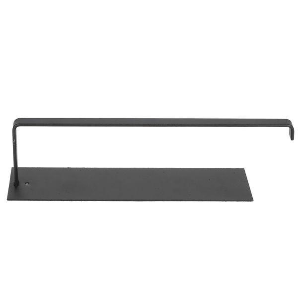 Matte Black Under Cabinet Paper Towel Holder