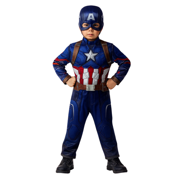 Captain America Outfit - Hero Costume 7-8 Years