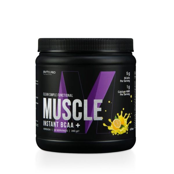 Muscle BCAA+, Citrus 390g