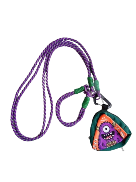 Purple Monster Bag - Phone Lanyard