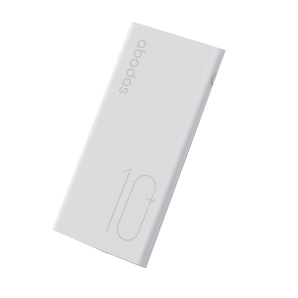 Abodos - As-Ps12 - 10000mah - Power Bank - White