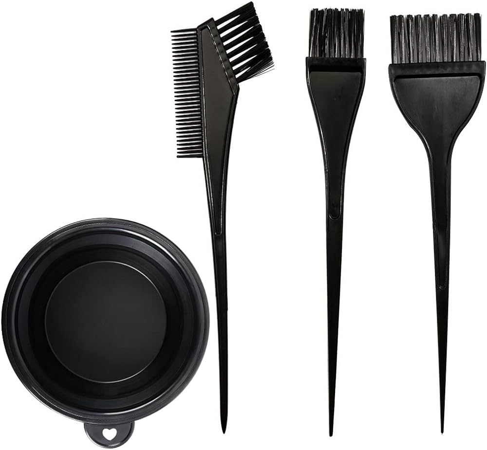 Hair Colouring Brush And Bowl Set 4 piece Shop Today. Get it