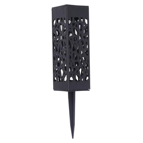 10 Pieces Ground Stake Flower Vases with Drainage Holes Outdoor Decorative