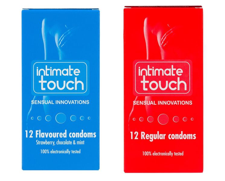 Intimate Touch - 2 Pack - 12 Flavoured + 12 Regular Condoms