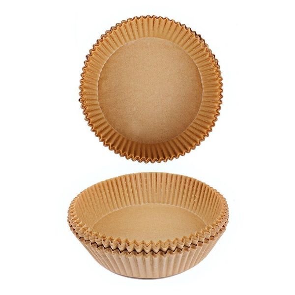 Brown Card Board Air Fryer DisposablePan