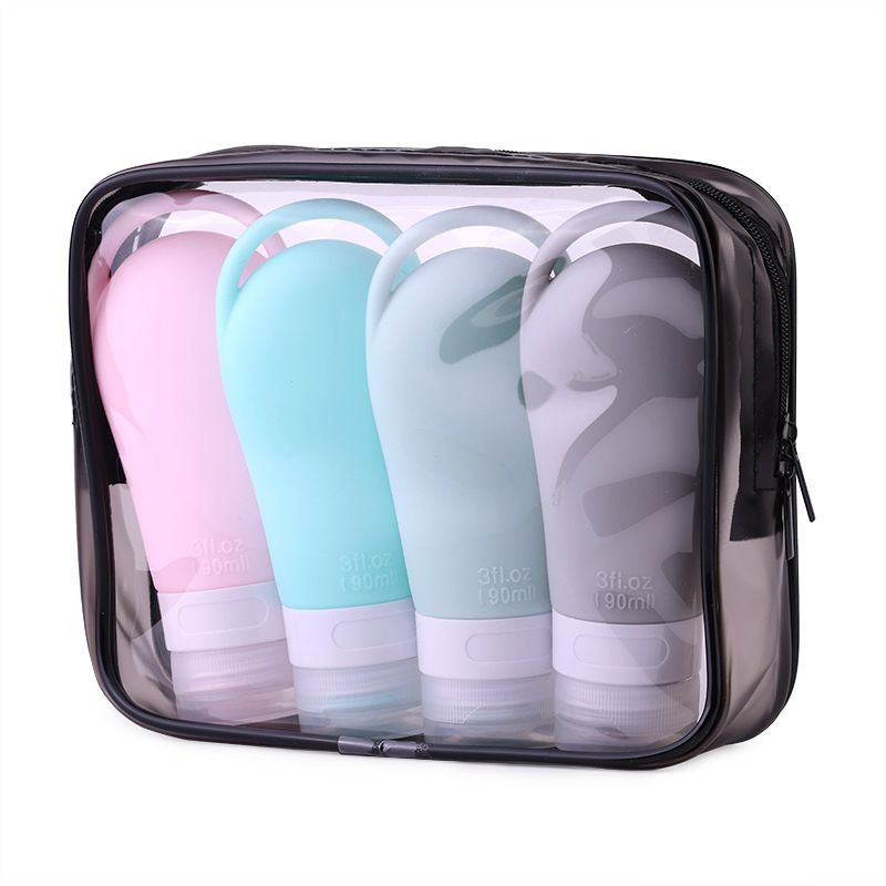 Travel Bottles for Toiletries Containers Leak Proof Silicone Tubes