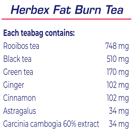 Herbex Slimmers Fat Burn Tea - 20, Shop Today. Get it Tomorrow!