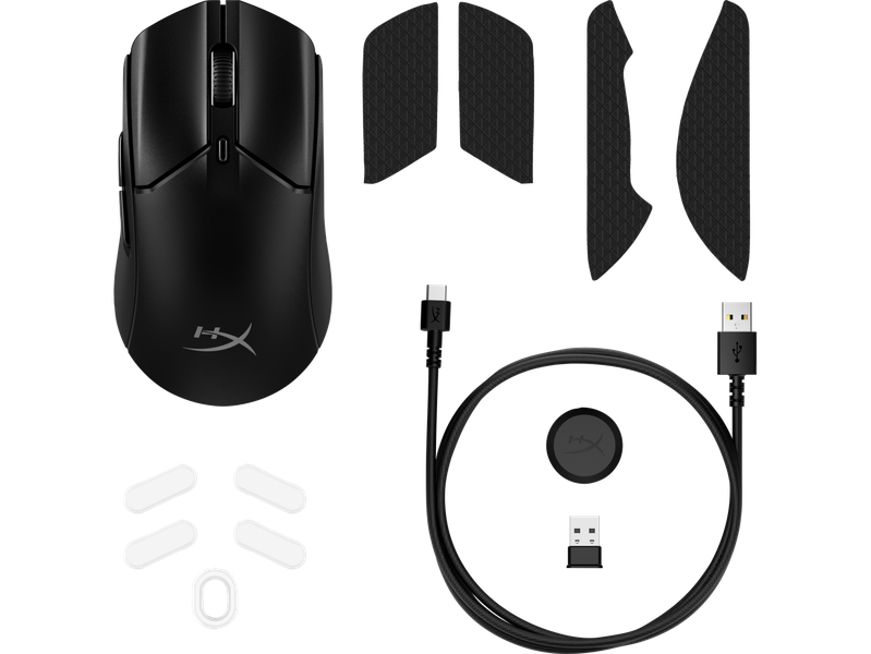 HyperX Pulsefire Haste 2 Wireless Gaming Mouse - Black