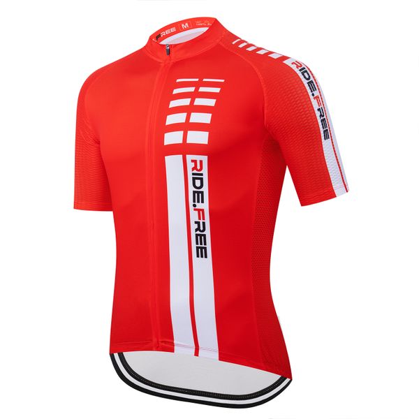 Cycling Jersey - Mens - Rapid Shift - Red