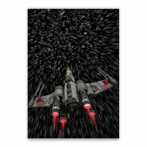 X-Wing Flying Poster - A1
