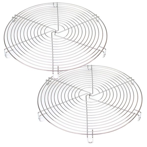 Kitchen Multi-Functional Round Cooling Rack Set of 2 Pro - 33cm - Set Of 2