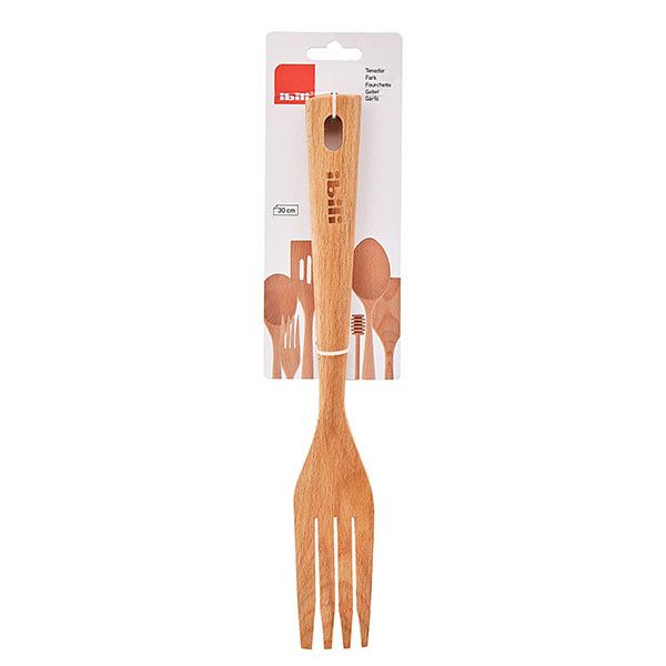 Ibili Beechwood Serving Fork