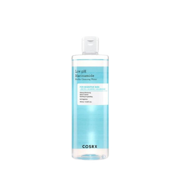 Cosrx Low pH Niacinamide Micellar Cleansing Water 400ml (Parallel Import)