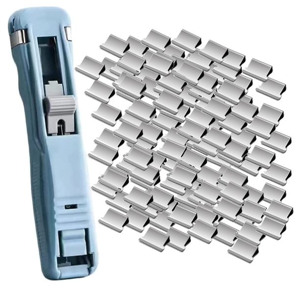 Craft Office Stationery Push Stapler &amp; Staples Set of 109(12.5cm)