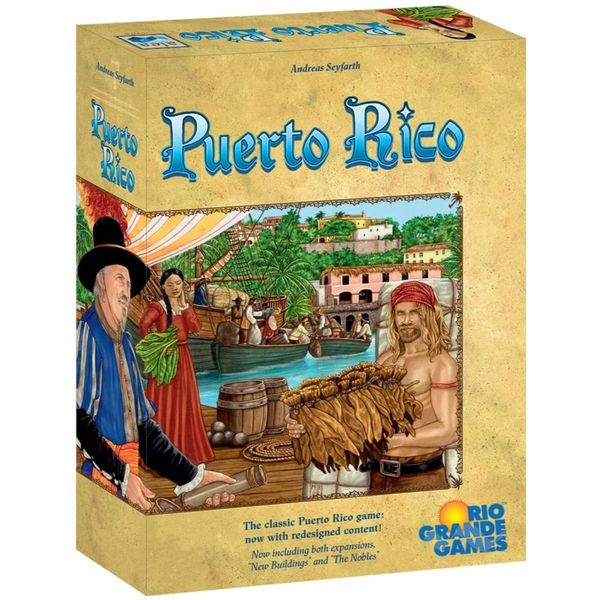 Puerto Rico Deluxe Edition Board Game