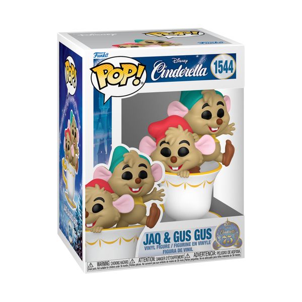 Funko Pop! Disney: Cinderella - Jaq &amp; Gus Gus In Cup
