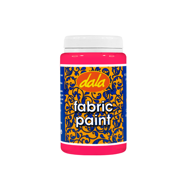 Dala Fabric Paint Neon Pink 250ml