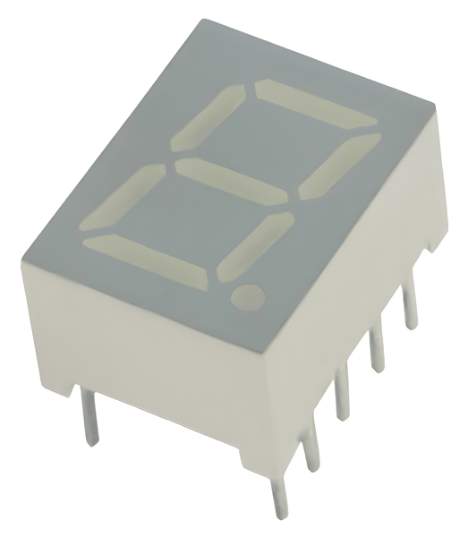 SA39-11SURKWA - 0.39" (10mm) Hyper Red 7-Segment LED Display CA 21000 cd