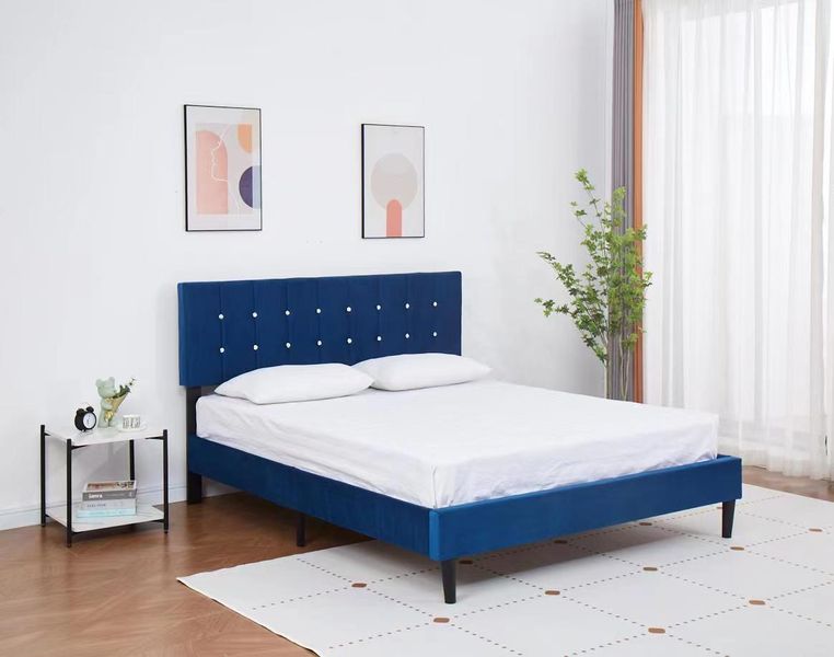 Charlston Upholstered Bedbase with Headboard