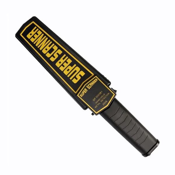 Handheld Security Scanner Sliver And Gold Metal Detector