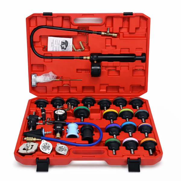 28 piece Cooling System Pressure Tester Kit