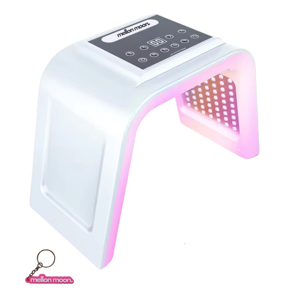 LED Light Therapy Skin Device With Built-in Mist Function &amp; Keychain