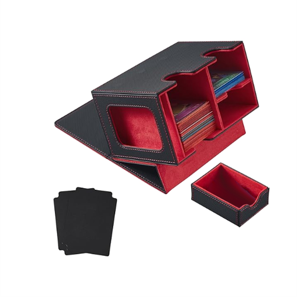 Card Deck Box Card Display with Dice Tray Deck Box Deck Box Purple