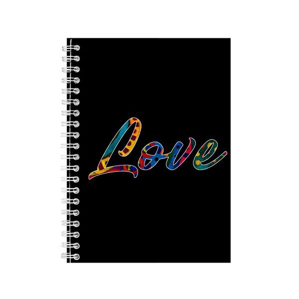 Love A5 Notebook Spiral Lined Motivational Sayings Graphic Notepad Gift 187