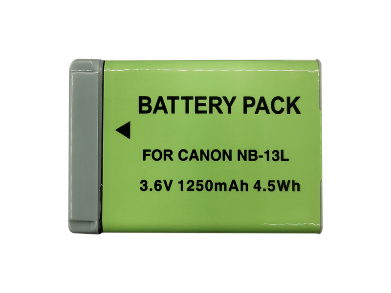 1250mAh Lithium-ion Battery for Canon NB-13L