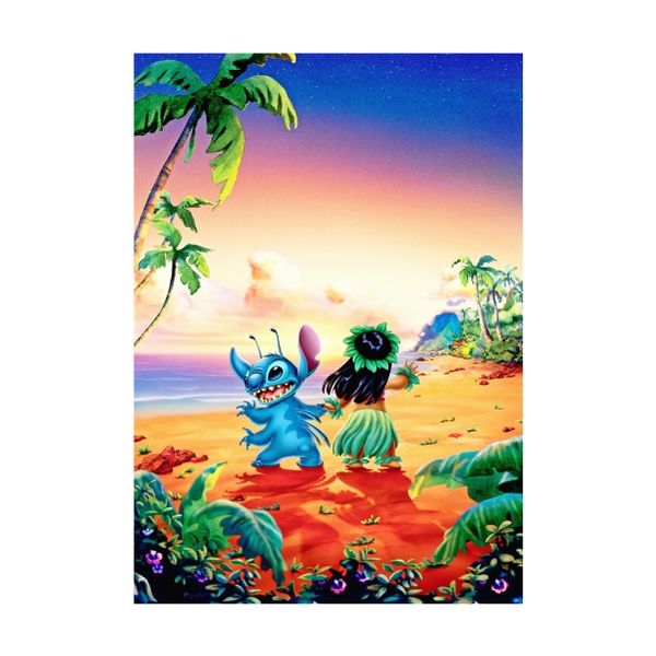 Ohana Means Family Stitch - A1 poster