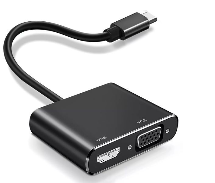 Type-C to HDMI/VGA for Laptop, Mobile MacBook