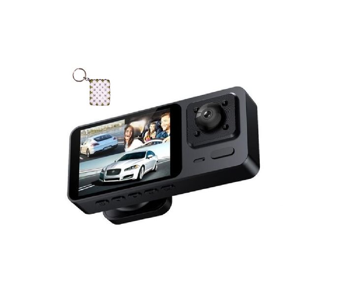 S10 Wifi Dash Board Camera Dual Lens With Keyholder