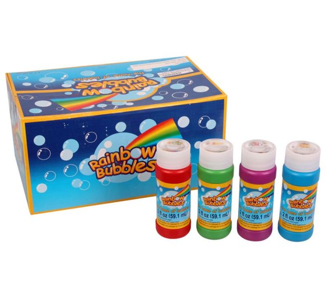 Bulk Pack x 12 Bubble Bottle With Puzzle