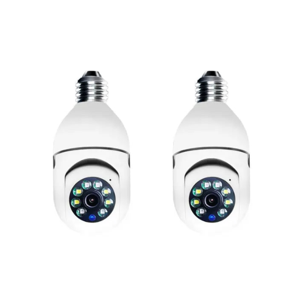 Set of 2 - Light Bulb Intelligence Camera