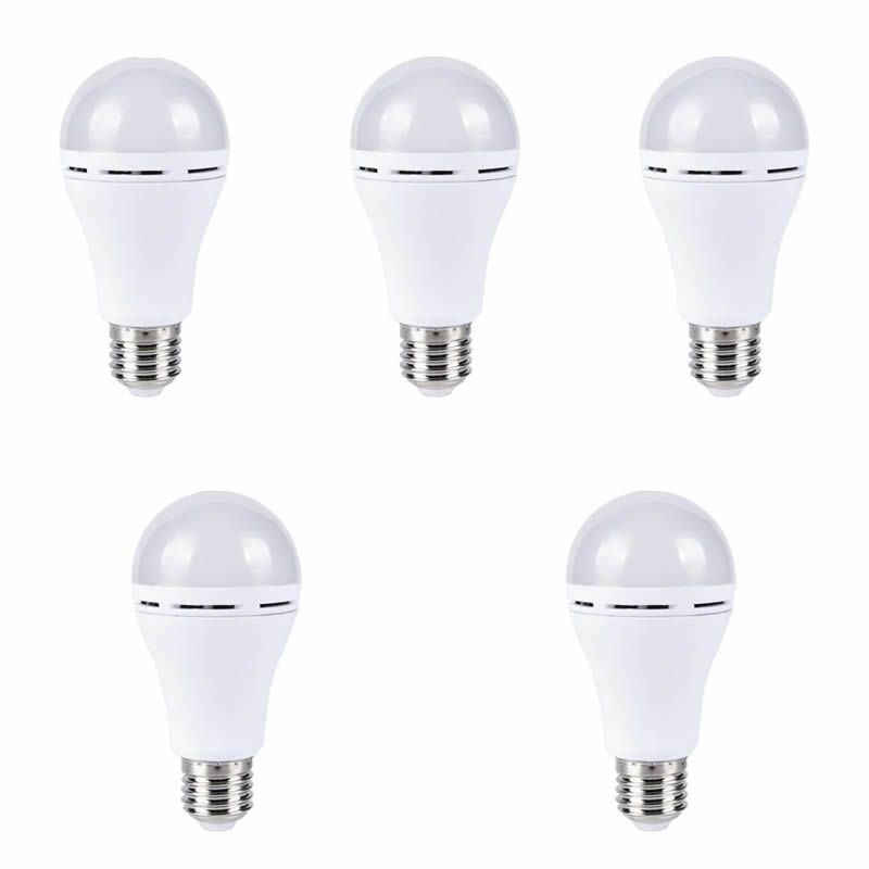 Five Loadshedding LED 20W Rechargeable Bulbs Shop Today. Get it