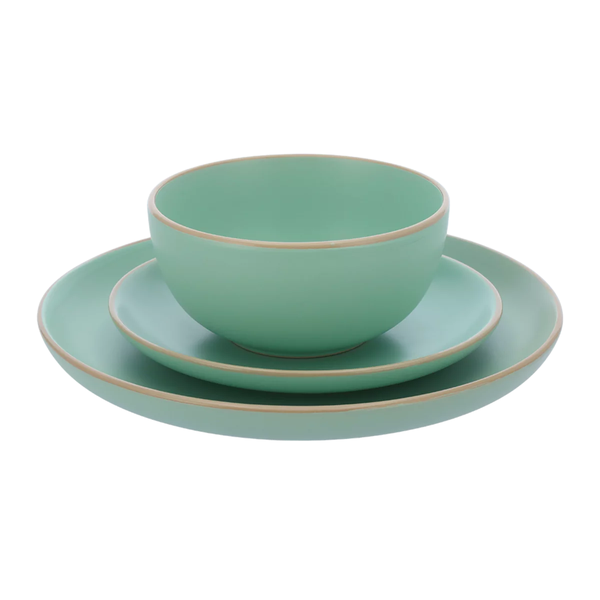 Matte Stoneware Dinnerware - 12 Set