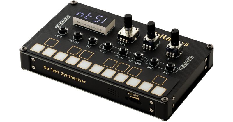 Korg Nu:Tekt NTS-1 Digital mkII Programmable Synthesizer DIY Kit
